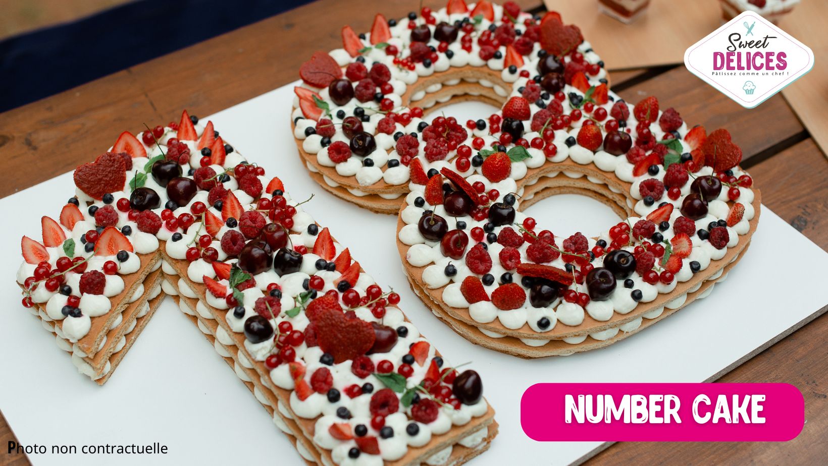 Mon number cake (Adultes)